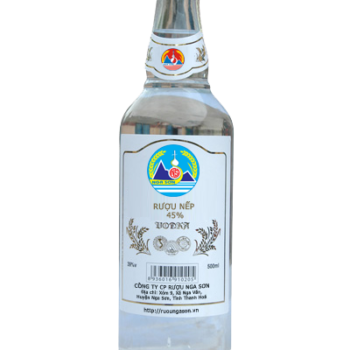 Chai thủy tinh tròn đựng rượu 500ml AJ5NTKJO ruounep45