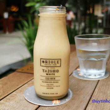 chai thủy tinh 300ml đựng sữa tươi nước ép