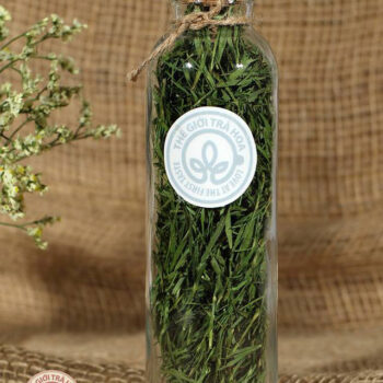 Chai thủy tinh tròn nút gỗ ép 350ml chai thủy tinh đựng trà hoa