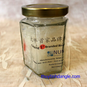 hủ lục giác đựng yến 88ml