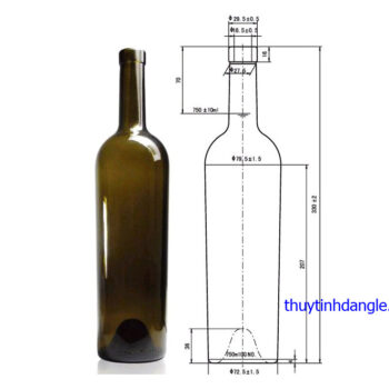 chai đựng rượu vang 1