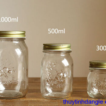 hũ thủy tinh mason jar