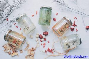 khám phá quy trình sản xuất hũ thủy tinh đựng nước yến