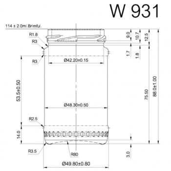 Hũ thủy tinh 120ml nắp thiếc s img 632725352efe55675c8084885bdc2c88