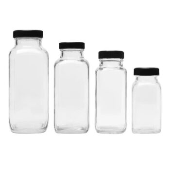 Chai thủy tinh vuông 350ml nắp nhựa 633bdb2cfdad44f31dbc
