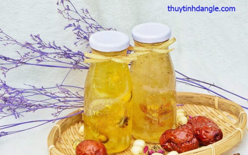 chai thủy tinh đựng nước yến 160ml giá rẻ