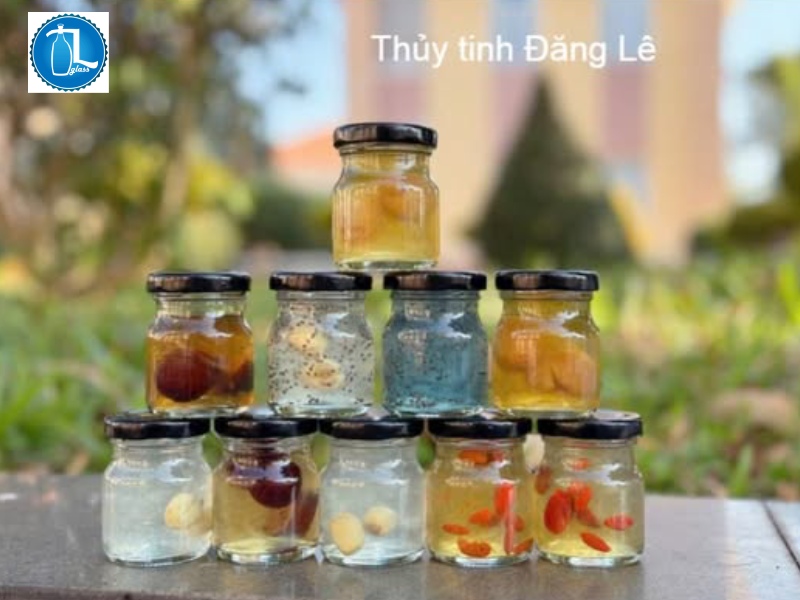Chọn hũ thủy tinh chuẩn cho cơ sở làm mứt, mật ong, yến sào tại sao chọn hũ thủy tinh cho mứt mật ong yến sào