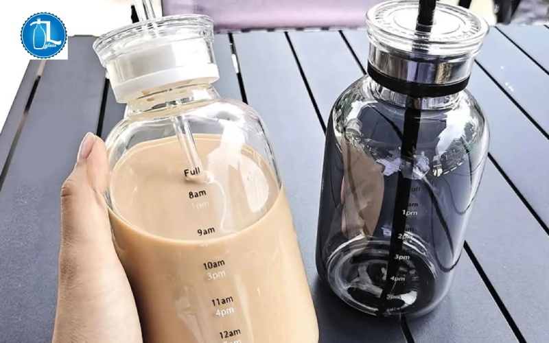 sử dụng chai thủy tinh thay chai nhựa