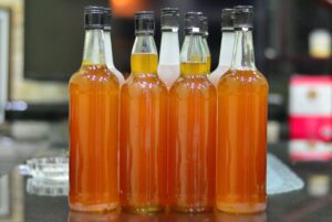 giá chai thủy tinh 500ml đựng mật ong