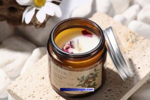 cách làm lọ đựng nến tự làm