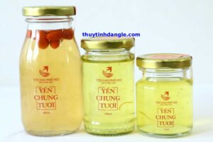 cơ sở sản xuất hũ thủy tinh đựng yến